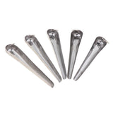 Maxbell Maxbell 5PCS Stainless Steel Pet Bird Parrot Feeding Shovel Food Water Spoon