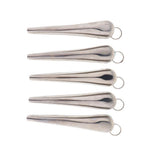 Maxbell Maxbell 5PCS Stainless Steel Pet Bird Parrot Feeding Shovel Food Water Spoon
