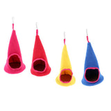 Maxbell Maxbell Peaked Flannelette Hammock Sleeping Bag for Small Animals Red