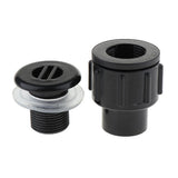 Maxbell Maxbell Aquarium Inlet Outlet Fitting Head Water Tube Fitting Connector Bulk Head
