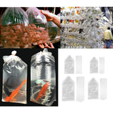 Maxbell Maxbell 50xPlastic Bags for Shipment or Transportation Aquatic Fish Shrimp 18x42cm