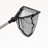 Maxbell Maxbell Aquarium Fish Net with Extendable Long Handle for Fish Tank Triangle