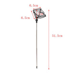 Maxbell Maxbell Aquarium Fish Net with Extendable Long Handle for Fish Tank Triangle