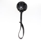 Maxbell Maxbell Pet Dog Puppy Toy Hollow Ball with Rope Handle Easy to Throw Black