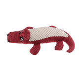 Maxbell Maxbell Pet Sound Cat Dog Squeaky Chew Toy Biting Toy Simulation Crocodile Red