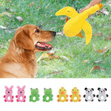 Maxbell Cartoon Pet Toys Soft Plush Chew Toy for Doggy Pet Interactive Toys Rabbit