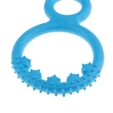 Maxbell Maxbell Dog Chewing Ring Soft Durable Rubber Ring Chewing Biting Training Type 2