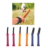 Maxbell Maxbell 2pcs Dog Bite Tug Toy with One Handles for Tug Interactive Pull Toy rose red