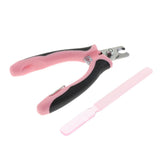 Maxbell Maxbell Pet Dog and Cat Grooming Clipper with File Non Slip Handle Pink