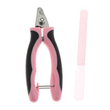 Maxbell Maxbell Pet Dog and Cat Grooming Clipper with File Non Slip Handle Pink