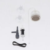 Maxbell Maxbell Aquarium Acrylic CO2 Diffuser Carbon Dioxide Atomizer Reactor Flat Bottom L