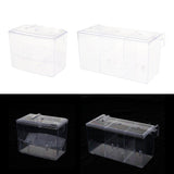 Maxbell Maxbell Fish Breeding Box Double Guppies Hatching Incubator Isolation Box  S