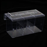 Maxbell Maxbell Fish Breeding Box Double Guppies Hatching Incubator Isolation Box  L