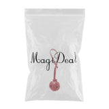 Maxbell Maxbell Pet Dog Puppy Toy Hollow Ball with Rope Handle Easy to Throw Red