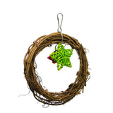 Maxbell Maxbell 2 Pcs Bird Parrot Cage Hanging Toys - Swing Chew Treat Toy For Cockatiel 18-22cm