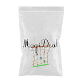 Maxbell Maxbell Acrylic Climbing Net Cage Swing Ladder Toy for Pet Parrot Bird Chew Play