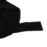 Maxbell Maxbell Pet Dog Waterproof Clothes with LED Luminous Strip Reflective Coat Black S