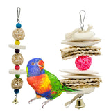 Maxbell Maxbell Parrot Toys Birds Swing Bite Chewing Hanging Toy Cage Decoration LN-08