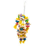 Maxbell Maxbell Pet Cage Hanging Toy Chew Toy with 6-String for Bird Parrot Hamster Rabbit