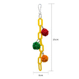 Maxbell Maxbell Bird Toy Conure Foraging Hanging Toy for Small Medium Parrots  Type 4