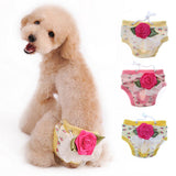 Maxbell Maxbell Female Dog Physiological Shorts Menstruation Underwear Pants Nappy Yellow S