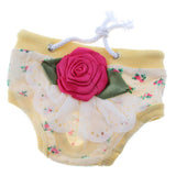 Maxbell Maxbell Female Dog Physiological Shorts Menstruation Underwear Pants Nappy Yellow S