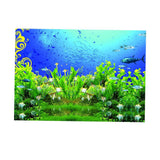 Maxbell Maxbell Aquarium Background Sticker Fish Tank Wall Decoration Painting Colorful S