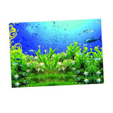 Maxbell Maxbell Aquarium Background Sticker Fish Tank Wall Decoration Painting Colorful S