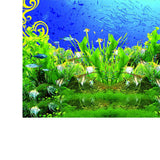 Maxbell Maxbell Aquarium Background Sticker Fish Tank Wall Decoration Painting Colorful XL