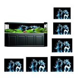Maxbell Maxbell Aquarium HD Background Sticker Fish Tank Wall Decor Landscape Poster XS