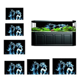 Maxbell Maxbell Aquarium HD Background Sticker Fish Tank Wall Decor Landscape Poster XS