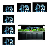 Maxbell Maxbell Aquarium HD Background Sticker Fish Tank Wall Decor Landscape Poster XS