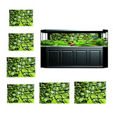 Maxbell Maxbell Aquarium HD Background Sticker Fish Tank Wall Decoration Painting XS