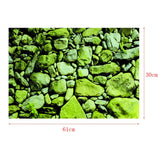 Maxbell Maxbell Aquarium HD Background Sticker Fish Tank Wall Decoration Painting XS