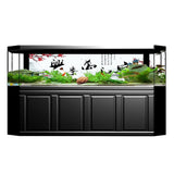 Maxbell Maxbell Aquarium 3D HD Background Sticker Fish Tank Wall Landscape Poster XL