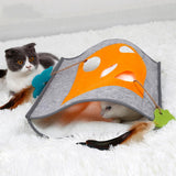 Maxbell Maxbell Cat Activity Play Mat Fun Interactive Playing Training Scratching Bed Mat