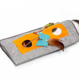 Maxbell Maxbell Cat Activity Play Mat Fun Interactive Playing Training Scratching Bed Mat