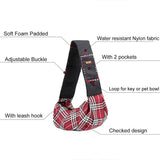 Maxbell Maxbell Pet Carrier for Small and Medium Dogs Cat Pet Sling Purse Front Pack red