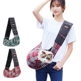 Maxbell Maxbell Pet Carrier for Small and Medium Dogs Cat Pet Sling Purse Front Pack red