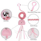 Maxbell Maxbell Jellyfish Shape Pet Cat Play Toy Interactive Play Toy for Cat Dog Pink