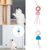 Maxbell Maxbell Jellyfish Shape Pet Cat Play Toy Interactive Play Toy for Cat Dog Pink