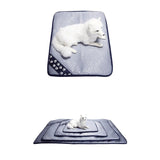 Maxbell Maxbell 1 Pc Pet Ice Silk Cushion Summer Cooling Seat Mat for Pets Dogs & Cats S