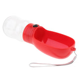 Maxbell Maxbell Portable Outdoor Travel Pet Dog Leakproof Water Bottle Drinking Bowl Red