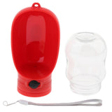 Maxbell Maxbell Portable Outdoor Travel Pet Dog Leakproof Water Bottle Drinking Bowl Red