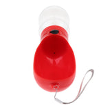 Maxbell Maxbell Portable Outdoor Travel Pet Dog Leakproof Water Bottle Drinking Bowl Red