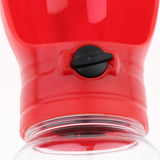Maxbell Maxbell Portable Outdoor Travel Pet Dog Leakproof Water Bottle Drinking Bowl Red