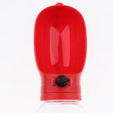 Maxbell Maxbell Portable Outdoor Travel Pet Dog Leakproof Water Bottle Drinking Bowl Red