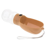 Maxbell Maxbell Portable Outdoor Travel Pet Dog Leakproof Water Bottle Drinking Bowl Gold