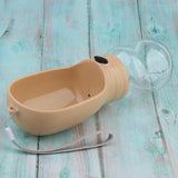 Maxbell Maxbell Portable Outdoor Travel Pet Dog Leakproof Water Bottle Drinking Bowl Gold