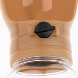 Maxbell Maxbell Portable Outdoor Travel Pet Dog Leakproof Water Bottle Drinking Bowl Gold